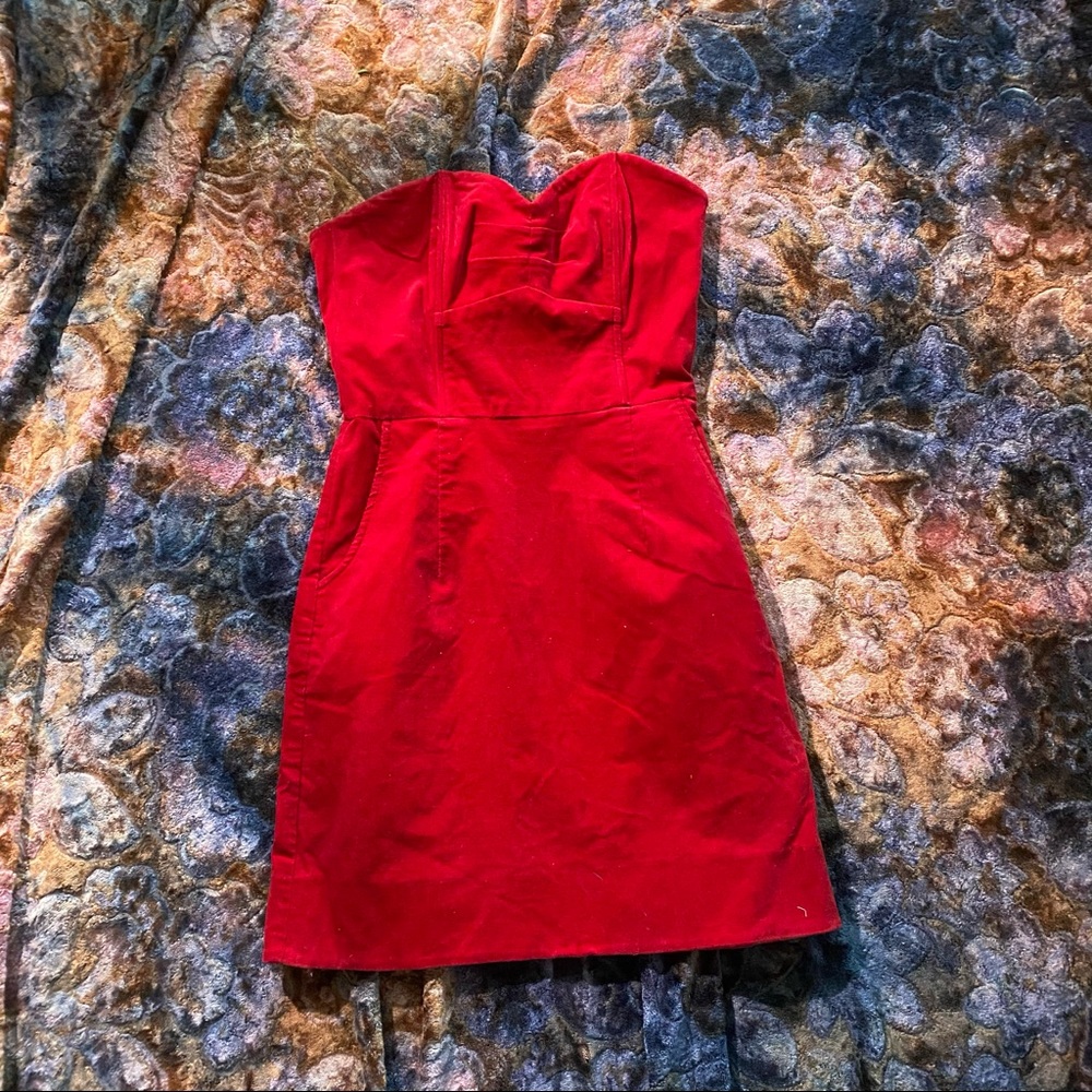 Red Bodycon Cocktail Dress